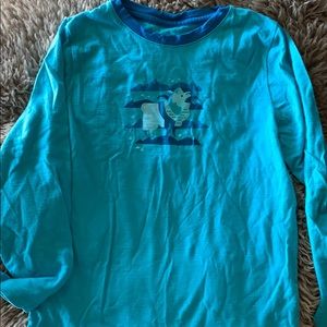 Girls Icebreaker long sleeve shirt sz 8/10 blue
